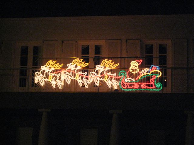 Papa Noël arrive...